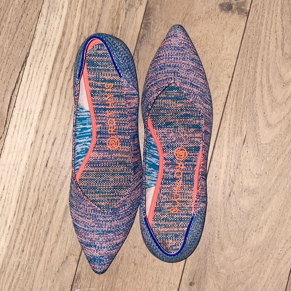 Rothy’s pointed toe flats size 9.5